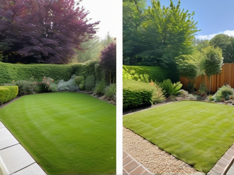 Rénovation jardin avant/après